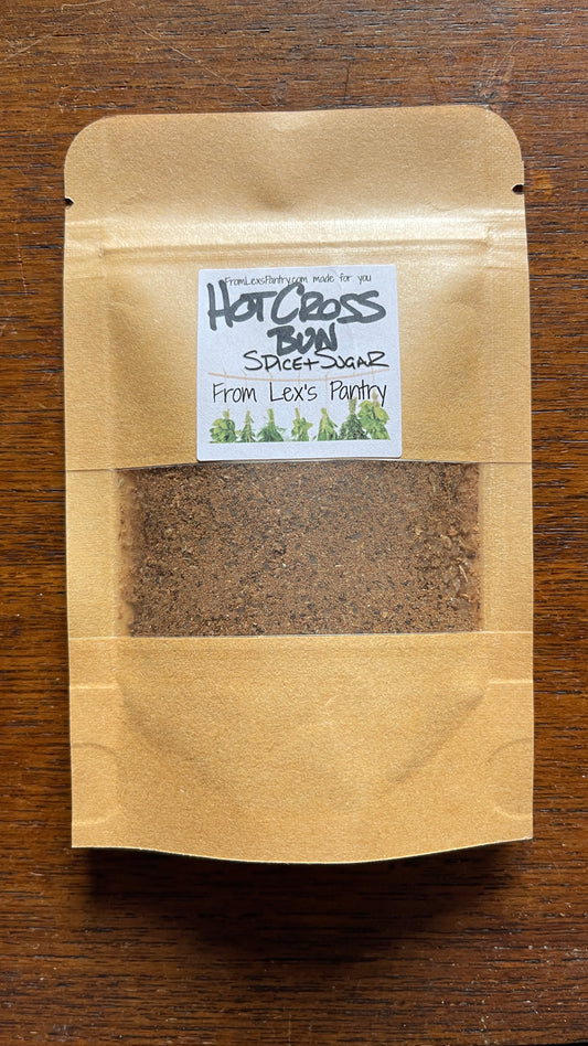 Hot Cross Bun Spice +Sugar - Seasonal