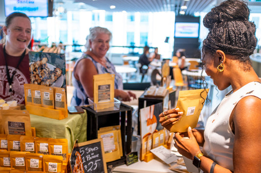 Leona & Lex at the dentsu 1U summer pop-up