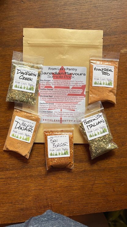 Canadian Flavours Sample Pack