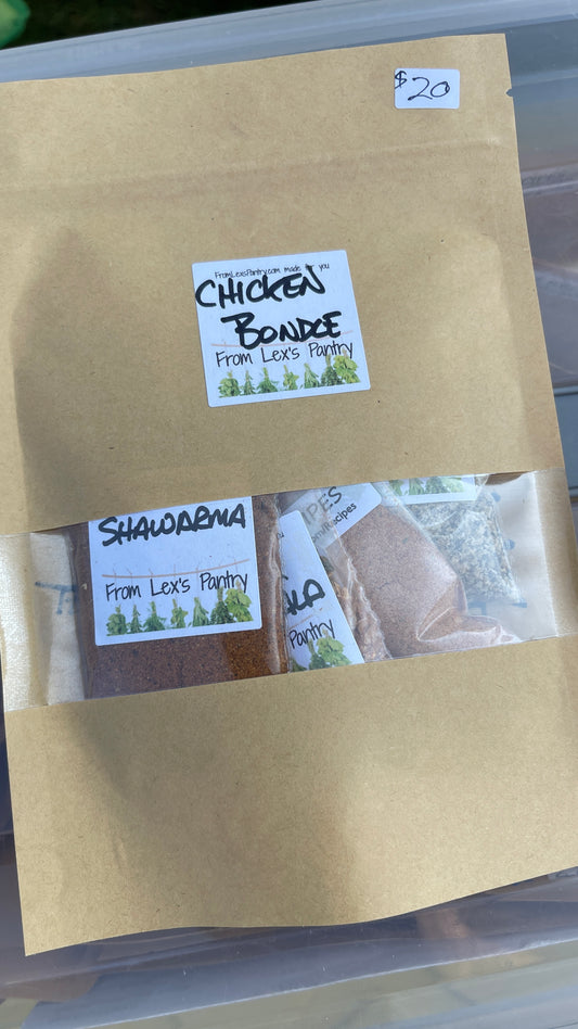 Best of Chicken Spices Sample Pack