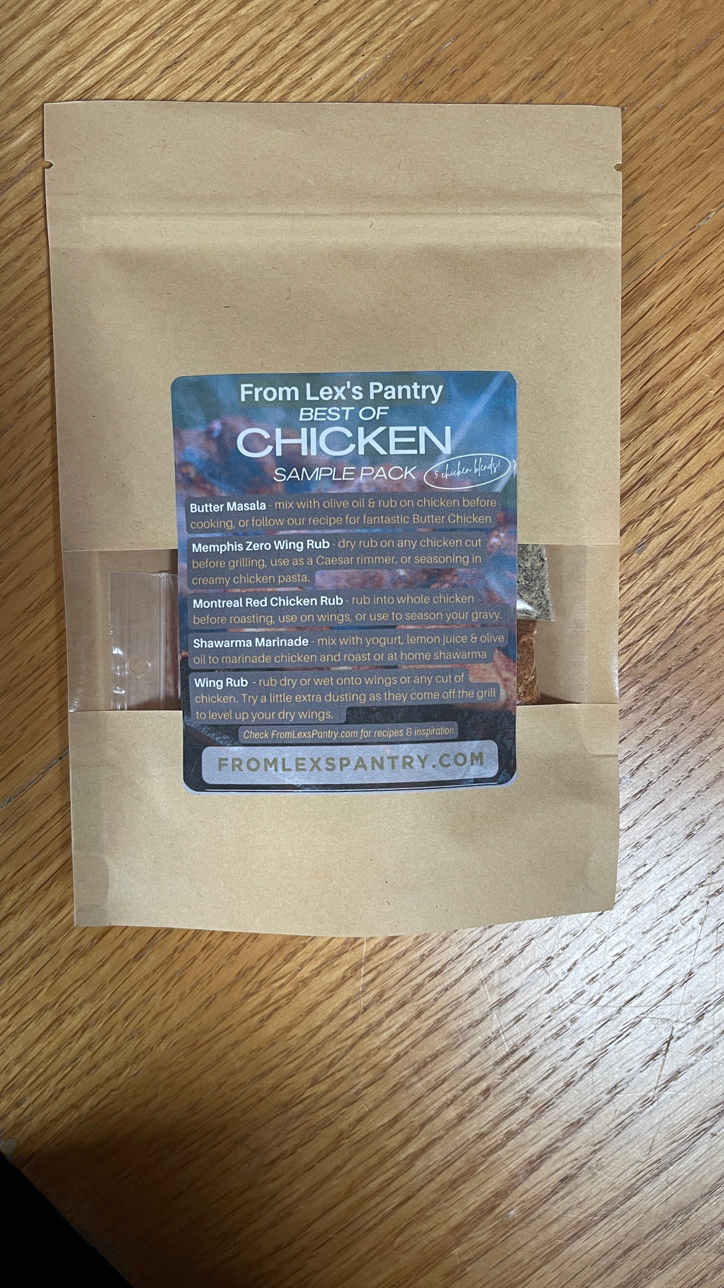 Best of Chicken Spices Sample Pack