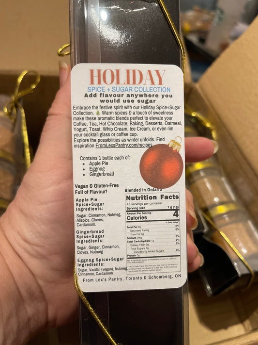 Holiday Spice+Sugar Collection
